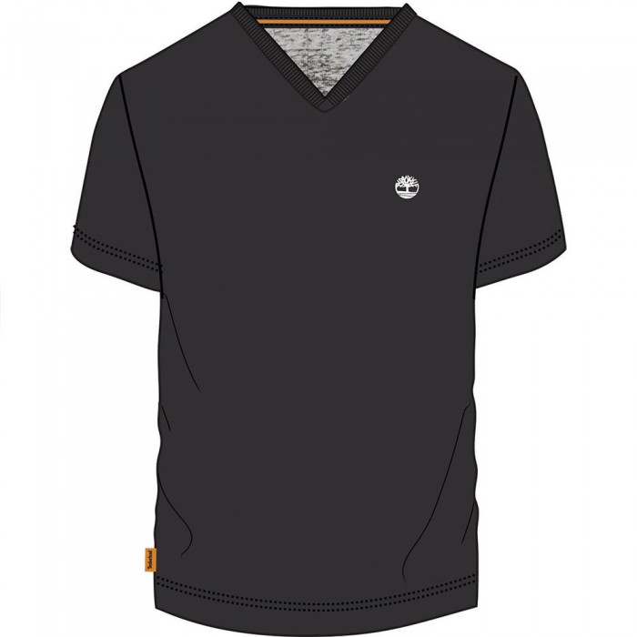 [해외]팀버랜드 Dunstan River Slim 반팔 V넥 티셔츠 137628688 Black