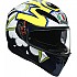 [해외]AGV OUTLET K3 SV Multi MPLK 풀페이스 헬멧 9137757634 Bubble Blue / White / Yellow Fluo