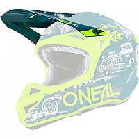 [해외]오닐 챙 Visera 5 Series Polyacrylite HR 9137856717 Blue / Neon Yellow