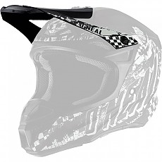 [해외]오닐 챙 Visera 5 Series Polyacrylite Rider 9137856723 Black / White