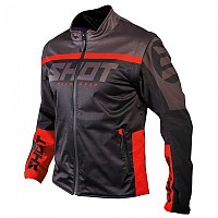 [해외]SHOT 소프트shell Lite 2.0 재킷 9137711636 Black / Red