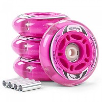 [해외]SFR SKATES 바퀴 라이트 Up 인라인 4 Units 14137860716 Pink