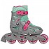 [해외]PLAYLIFE 인라인 스케이트 Riddler 14137848400 Grey / Green / Pink