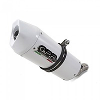 [해외]GPR EXHAUST SYSTEMS 머플러 Albus 세라믹 High Level Slip On GSX-R 1000 K5 05-06 Homologated 9137884346 Glossy White / White