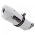 [해외]GPR EXHAUST SYSTEMS Albus Evo4 F 850 GS Adventure 18-19 Euro 4 인증된 슬립온 머플러 9137884673 Glossy White / White