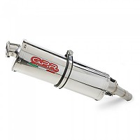 [해외]GPR EXHAUST SYSTEMS Trioval Slip On CBR 600 F PC35 99-00 Homologated 머플러 9137885590 Glossy Silver / Glossy Silver