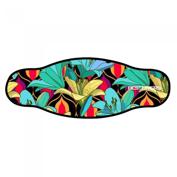 [해외]BEST DIVERS 줄자 Hawaii Neoprene Mask Strap Double 레이어 10137848505 Multicolor