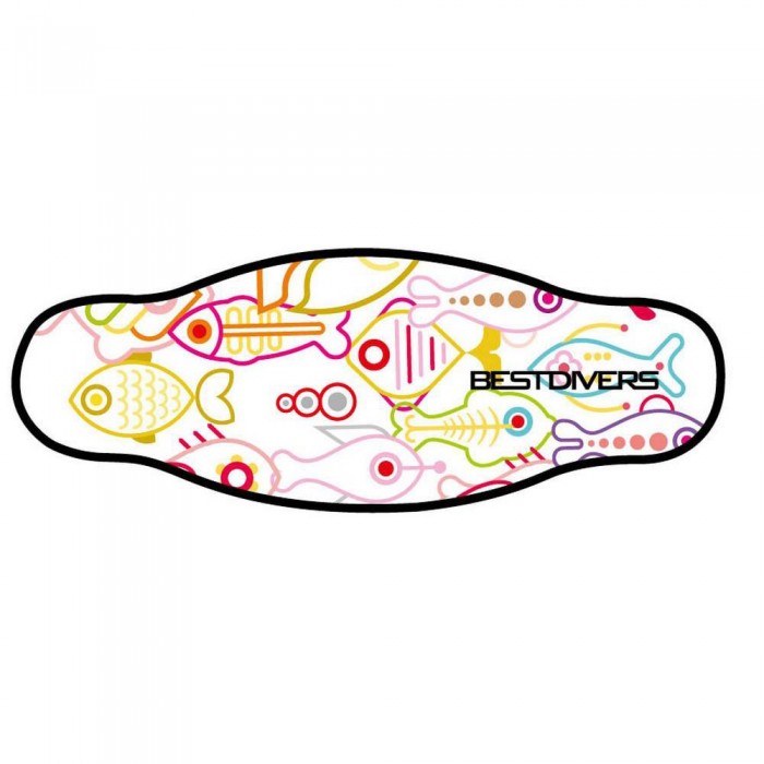 [해외]BEST DIVERS 줄자 Fish Neoprene Mask Strap Double Velcro 10137848510