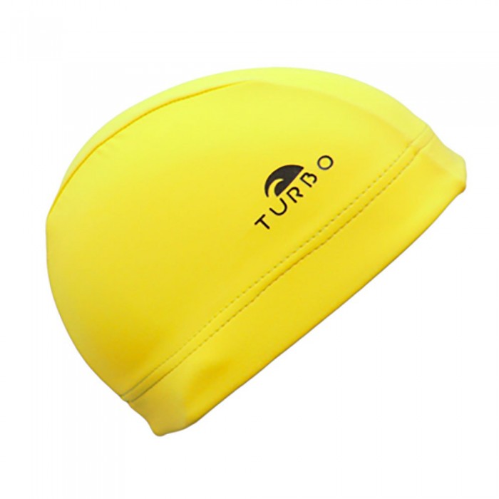 [해외]터보 와이드 밴드 일반 수영 모자 Lycra 6672810 Yellow