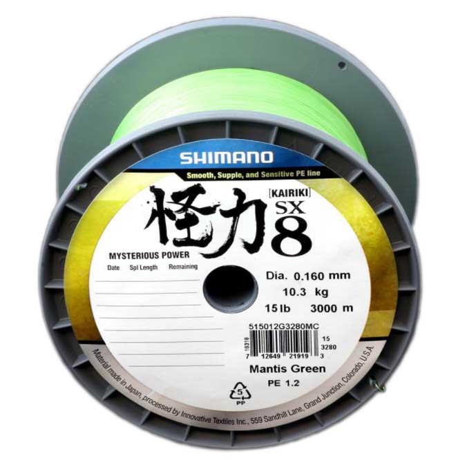 [해외]시마노 FISHING 선 Kairiki 8 3000 M 8137758277 Mantis Green