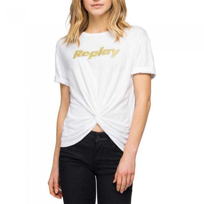 [해외]리플레이 W3559 반팔 티셔츠 137932001 White