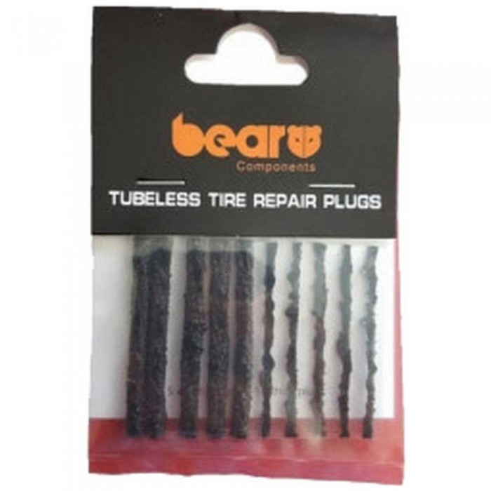 [해외]BEAR Tubeless Tire Repair Plugs 10 Units Wick 1137898892 Black