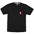 [해외]CHROME Vertical Red Logo 반팔 티셔츠 1137923179 Black / Red