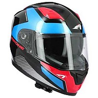 [해외]ASTONE 풀페이스 헬멧 GT 900 Race 9137944823 Gloss Chrome Blue / Black