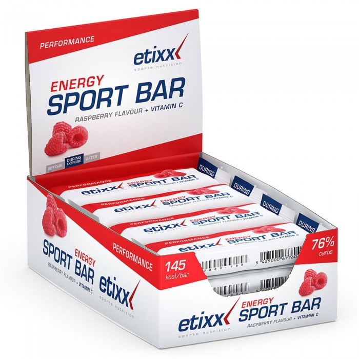 [해외]ETIXX Sport 12 단위 빨간색 과일 에너지 바 상자 4137341096