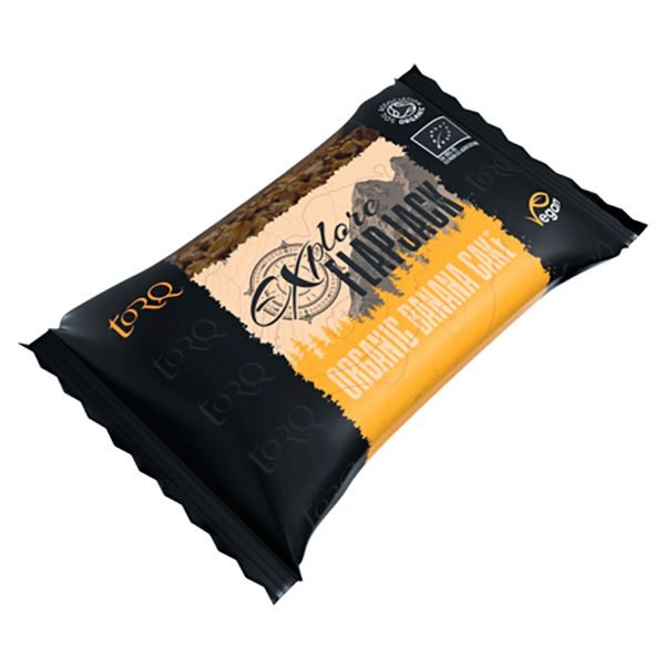 [해외]TORQ 본질적인 Explore Flapjack 65g 20 단위 바나나 케이크 에너지 바 상자 4137870487 Black