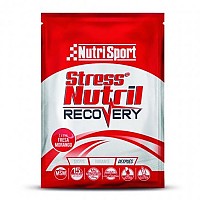[해외]NUTRISPORT Stressnutril 40gr 20 단위 딸기 단일 용량 상자 1137478883 Red