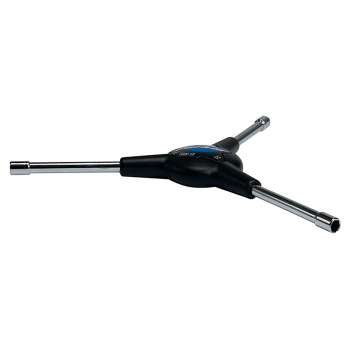 [해외]PARK TOOL 열쇠 SW-15 3-Way Internal Nipple Spoke Wrench 1137771181 Black