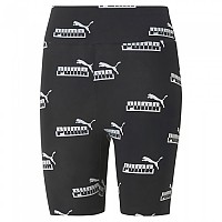 [해외]푸마 Amplified All Over Print 7´´ short leggings 137920519 Puma Black