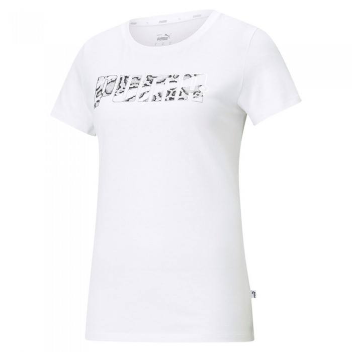 [해외]푸마 Rebel Graphic 반팔 티셔츠 137920291 Puma White / Untamed
