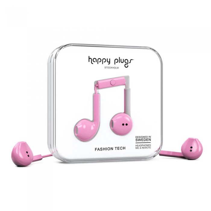[해외]HAPPY PLUGS Earbud Plus Headphones Pink