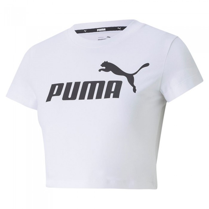 [해외]푸마 Essential Slim 로고 반팔 티셔츠 137920736 Puma White