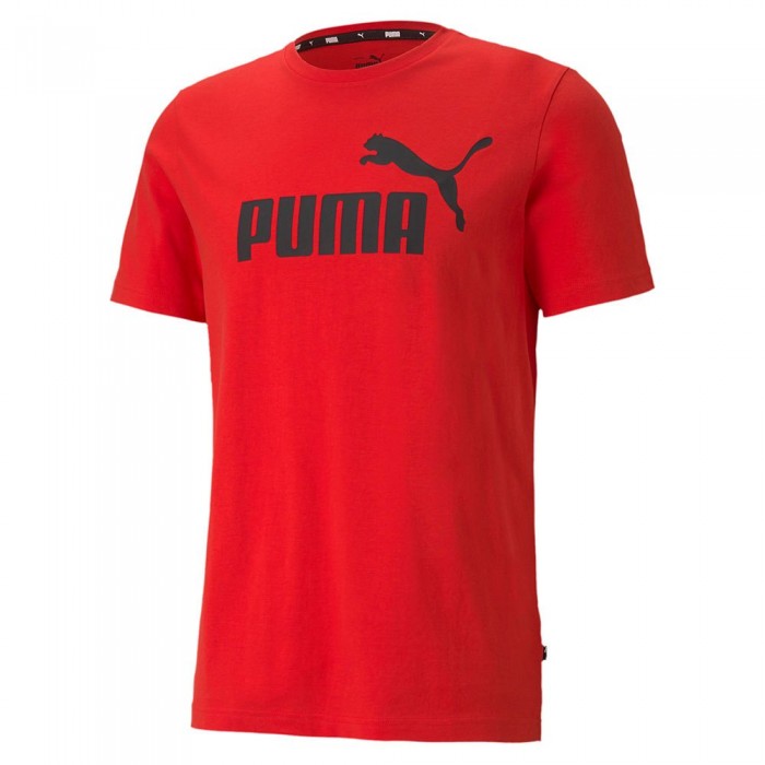 [해외]푸마 Essential 로고 반팔 티셔츠 137920635 High Risk Red