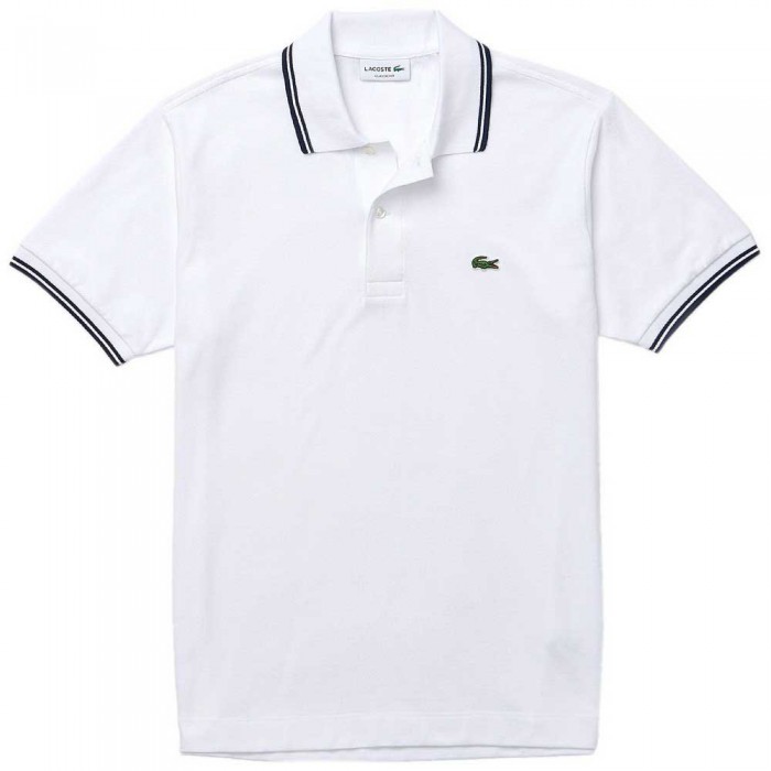 [해외]라코스테 짧은 소매 셔츠 Polo 137944607 Blanc / Marine