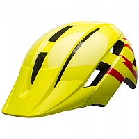 [해외]BELL Sidetrack II MTB 헬멧 1137758143 Red / Yellow
