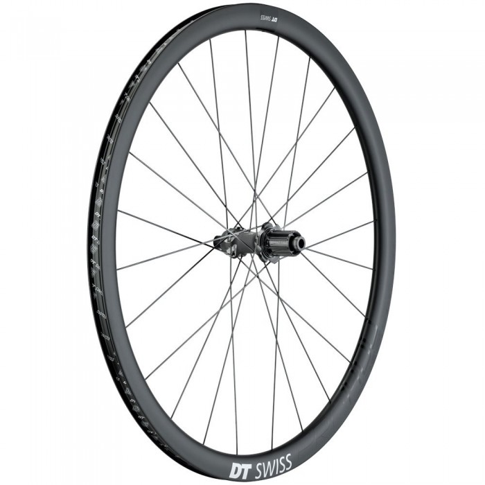 [해외]디티스위스 PRC 1400 Spline 35 CL Disc Tubeless 도로 자전거 뒷바퀴 1137985056 Black