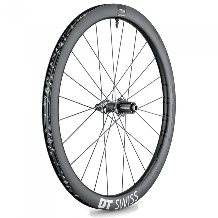 [해외]디티스위스 GRC 1400 Spline 42 CL Disc Tubeless 도로 자전거 뒷바퀴 1137985073 Black