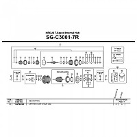 [해외]시마노 왼쪽 SG-C3000 1137974256 Silver