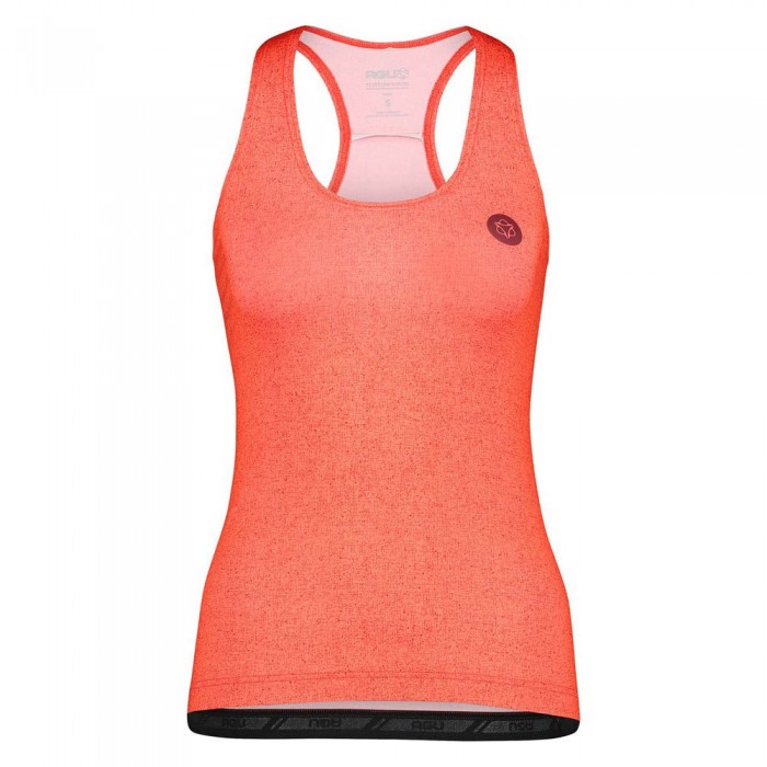 [해외]AGU Melange Race Essential 민소매 티셔츠 1137935173 Neon Coral