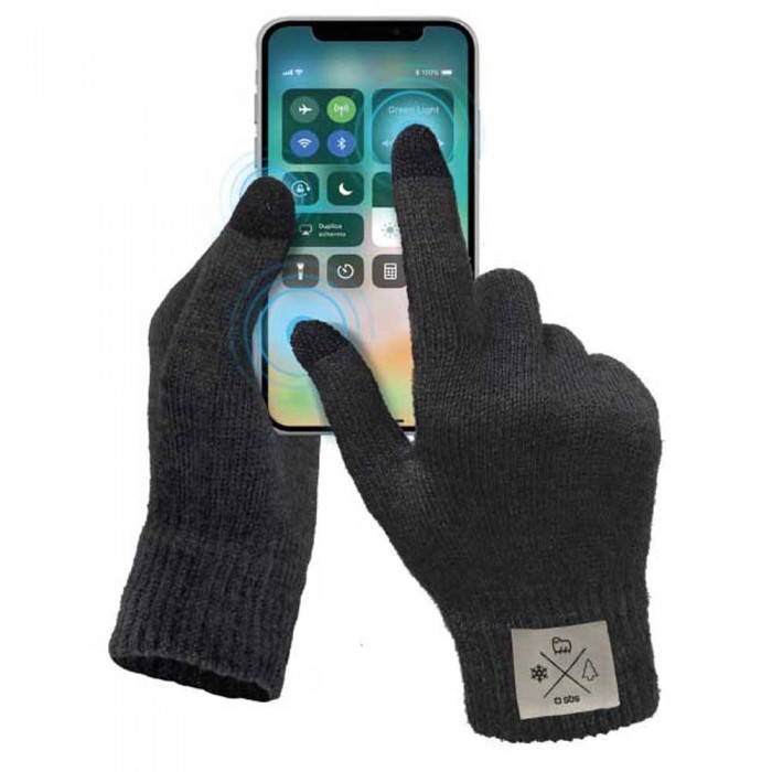 [해외]SBS Winter Touch Screen Gloves Black