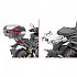 [해외]기비 Monokey/Monolock Honda CB 650 R 탑 케이스 후면 피팅 9137999689 Silver / Black