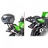 [해외]기비 Monolock Kawasaki Ninja 400/Z 400 상단 케이스 후면 장착 9137999730 Black