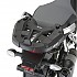 [해외]기비 Monolock/Monokey Suzuki DL 650/1000 V-Strom 상단 케이스 후면 장착 9137999997 Black