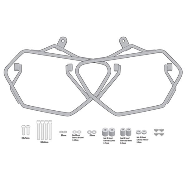 [해외]기비 Easylock/Soft BMW F 900 R/XR 안장가방 장착 9138000115