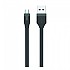 [해외]MUVIT USB 케이블 Micro USB 2.4 1 M 4137552676 Black
