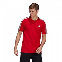 [해외]아디다스 Essentials 3 Stripes 반팔 티셔츠 6137926929 Scarlet