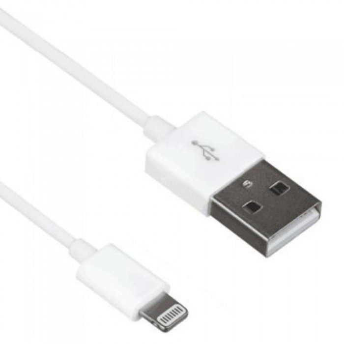 [해외]MYWAY USB 케이블 연결 라이트ning 2.1A 1M 10137550958 White