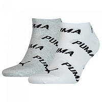[해외]푸마 BWT Sneaker 양말 2 켤레 138005523 White / Grey / Black