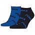 [해외]푸마 BWT Sneaker 양말 2 켤레 138005524 Navy / Grey / Strong Blue