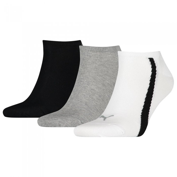 [해외]푸마 Lifestyle Sneakers 양말 3 Pairs 138005538 White / Grey / Black