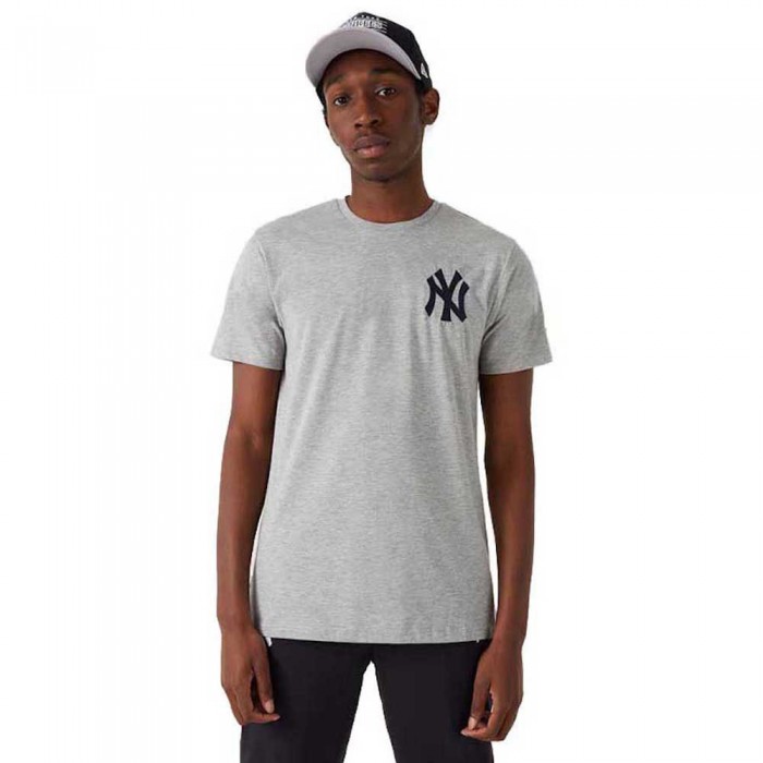 [해외]뉴에라 반팔 티셔츠 MLB Seasonal 팀 로고 New York Yankees 137940865 Grey Medium