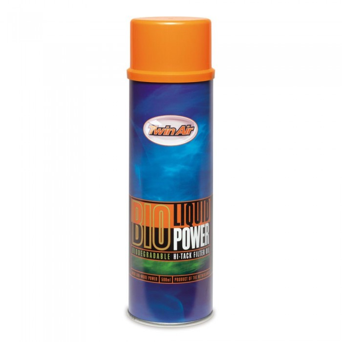 [해외]TWIN AIR 기름 Spray BIO Liquid 파워 Filter 500ml 9138012057 Blue / Orange