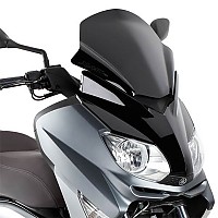 [해외]기비 D446B Low&Sports MBK Skycruiser 125&Yamaha X-Max 125/250 앞유리 9138008209 Glossy Black