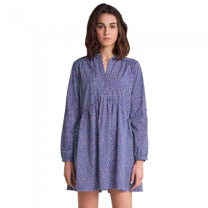 [해외]SALSA JEANS 짧은 드레스 Cotton 138010867 Blue