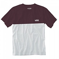 [해외]반스 Color Block 반팔 티셔츠 137881936 White / Port Royale