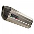 [해외]GPR EXHAUST SYSTEMS Sonic Titanium Tiger 1200 Explorer XR/XRT/XCX/XCA 17-20 Euro 4 인증된 머플러 9138015929 Silver / Matt Black